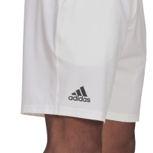 adidas Tennishose Short Club Stretch Woven 9in kurz weiss Herren